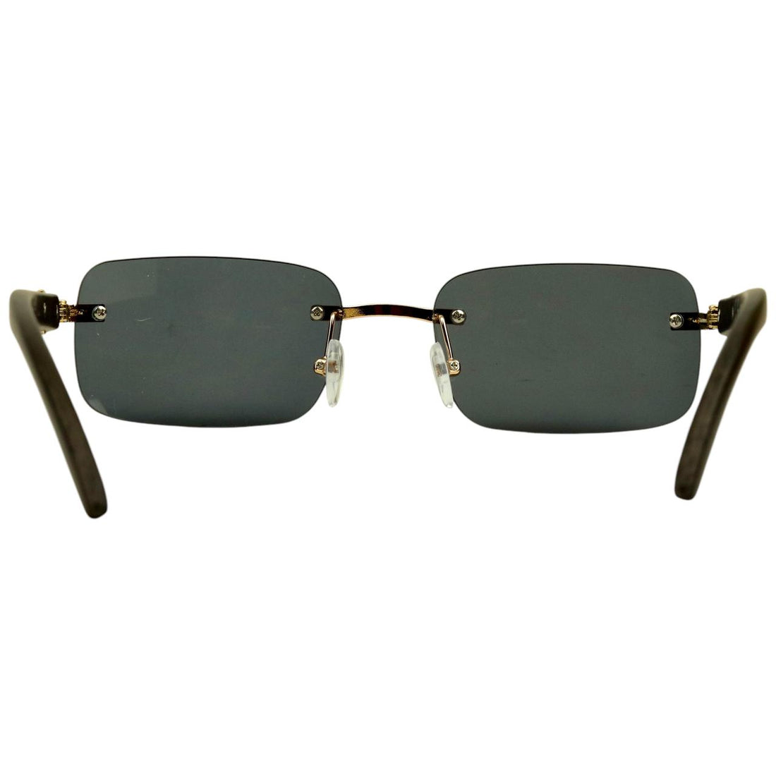 Phantom Carbon Tint – Rimless Sunglasses – S-558 – Peachmart