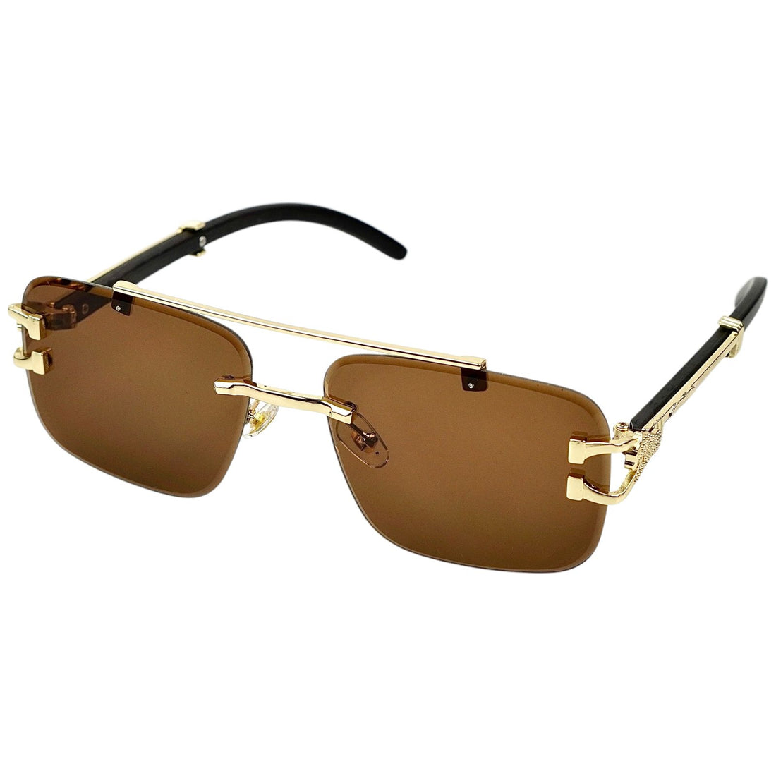 Phantom Edge – Amber Brown – Male Sunglasses – S-624 – Peachmart